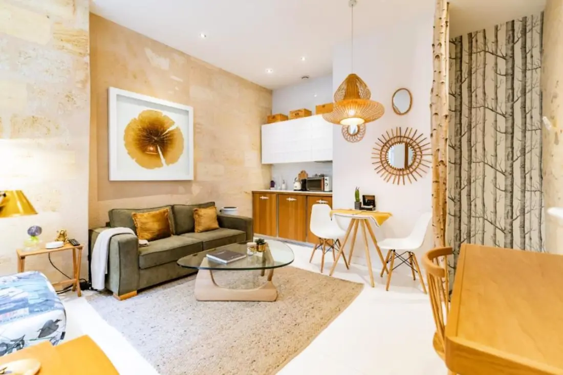Superbe Appartement Bordelais Plein De Charme Et Lumineux Avec Terrasse