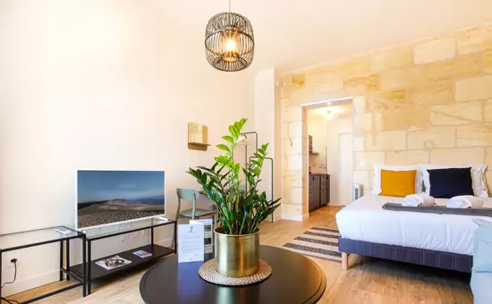 Superbe Appartement Cozy Et Charmant Pour 2 Vers La Gare Saint-jean