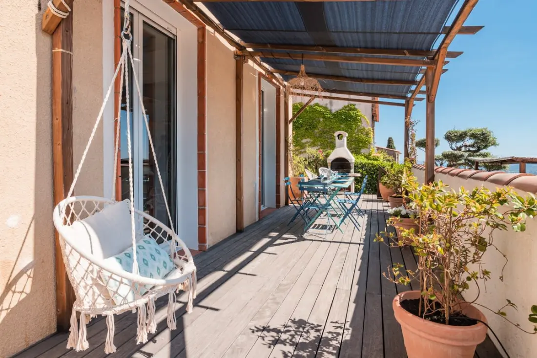 Résidence Charmante Maison Vue Mer à Bormes