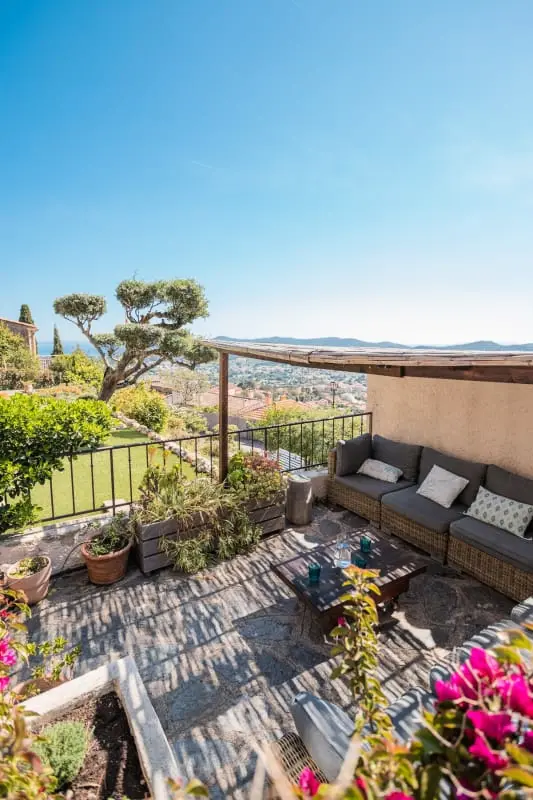 Résidence Charmante Maison Vue Mer à Bormes