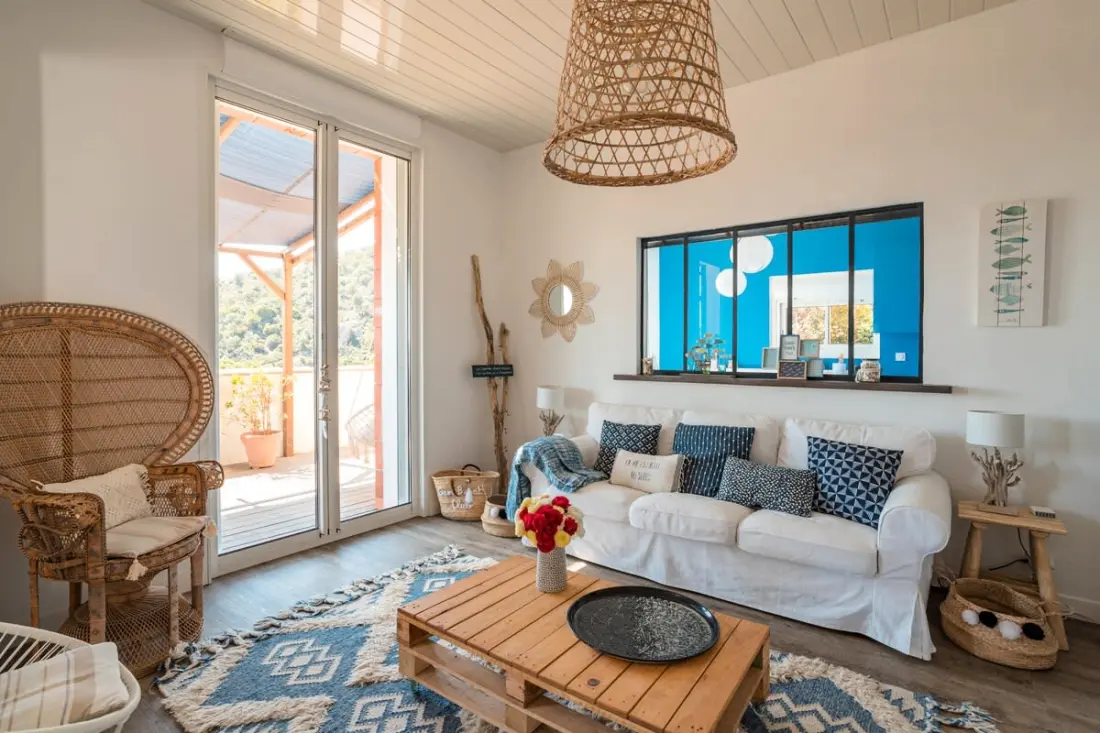 Résidence Charmante Maison Vue Mer à Bormes