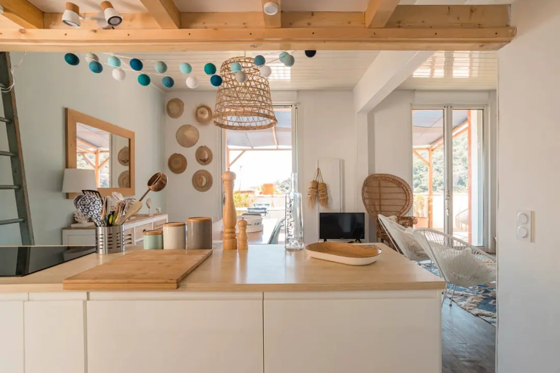 Résidence Charmante Maison Vue Mer à Bormes