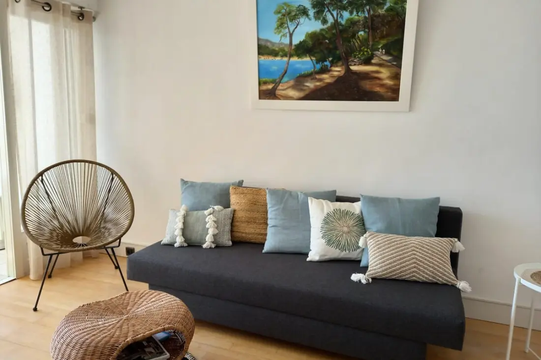 Résidence T2 Vue à 100m De La Plage Avec Parking Privé