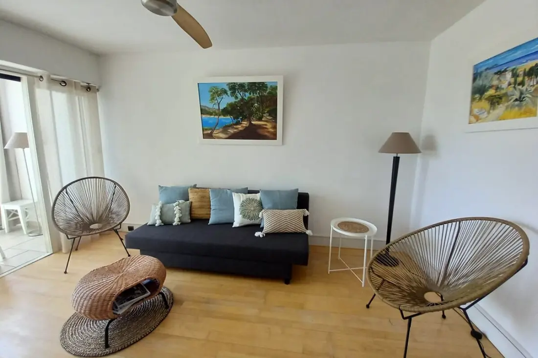 Résidence T2 Vue à 100m De La Plage Avec Parking Privé
