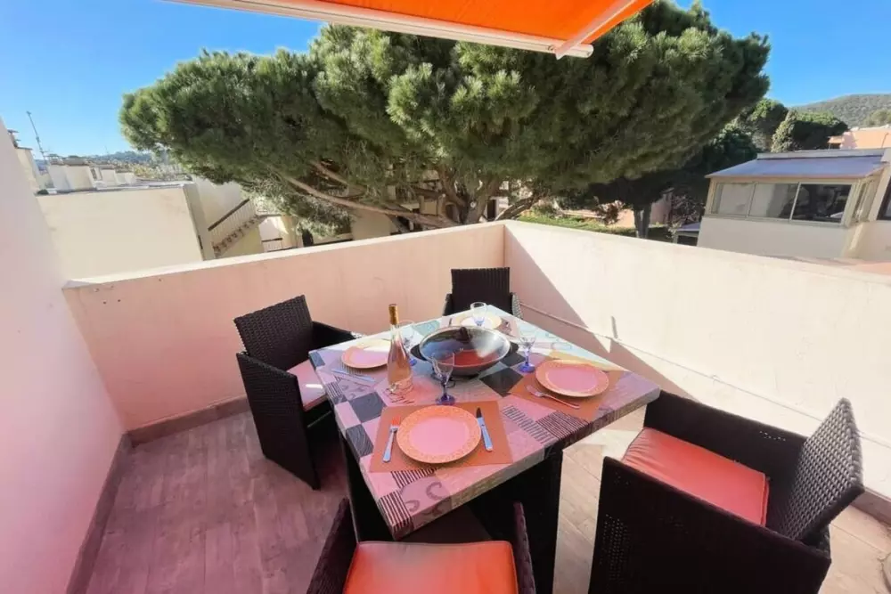 Résidence T3 Avec Terrasse à La Favière - 300m De La Plage