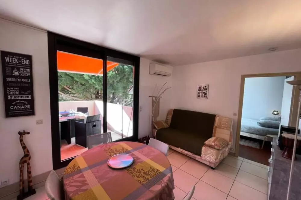 Résidence T3 Avec Terrasse à La Favière - 300m De La Plage