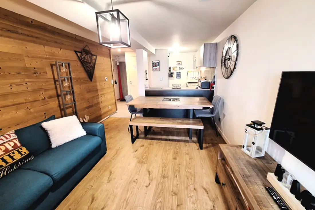 Apt 3 Pièces Cosy Près Des Pistes à Arc 1800