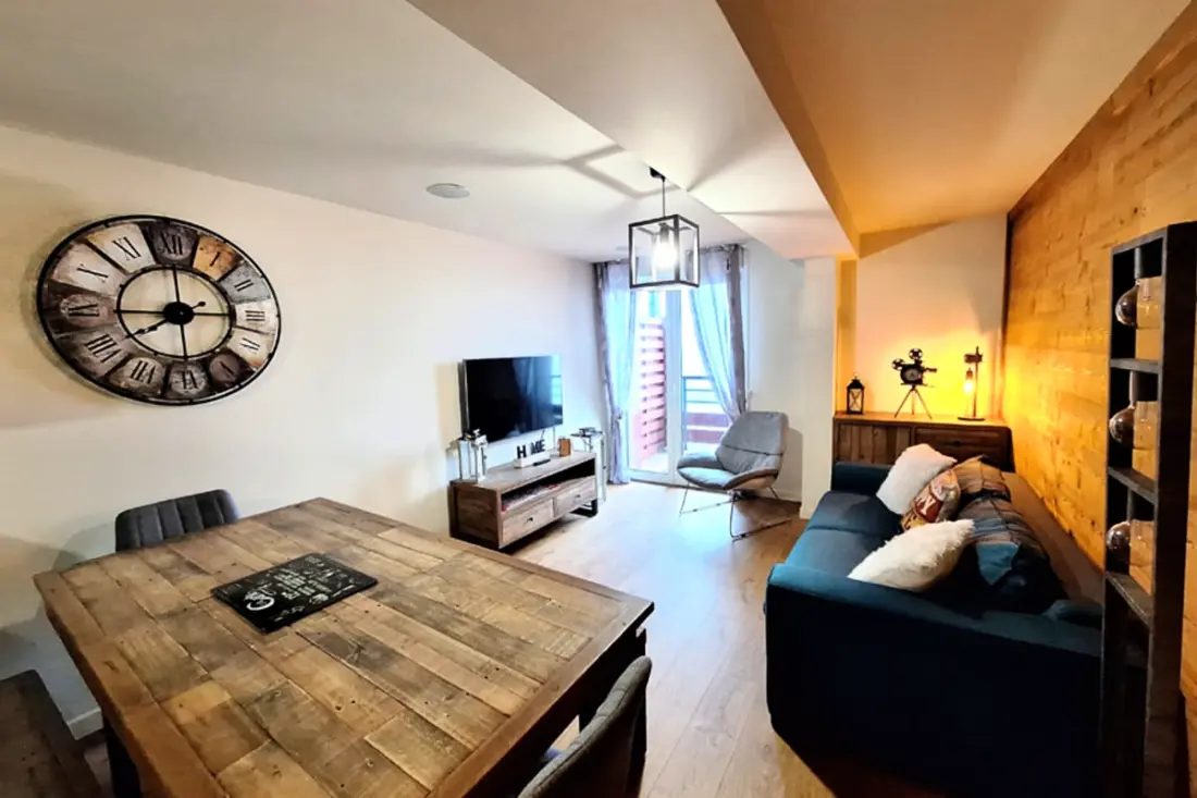 Apt 3 Pièces Cosy Près Des Pistes à Arc 1800