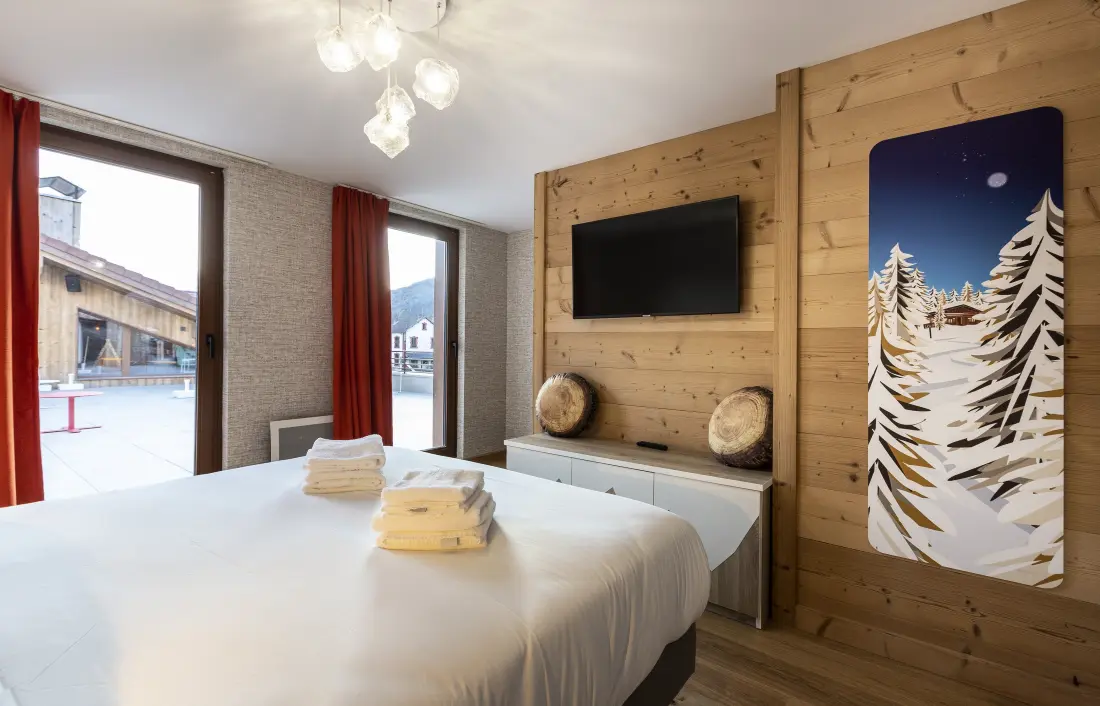 Hôtel Base Camp Lodge Bourg Saint Maurice - Petit-déjeuner inclus