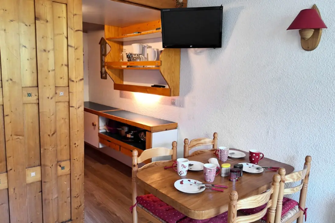 Studio Calme Mont-blanc Centre Arc 1800