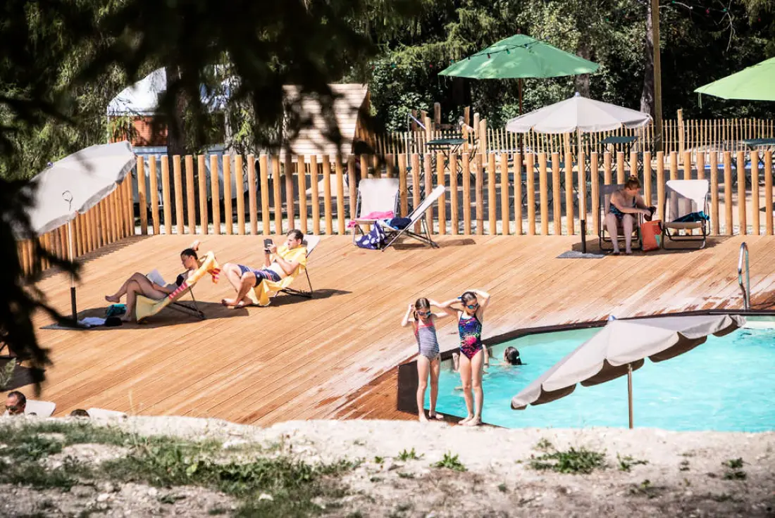 Camping Huttopia Bozel en Vanoise
