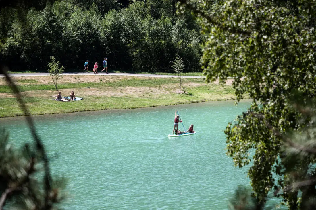Camping Huttopia Bozel en Vanoise