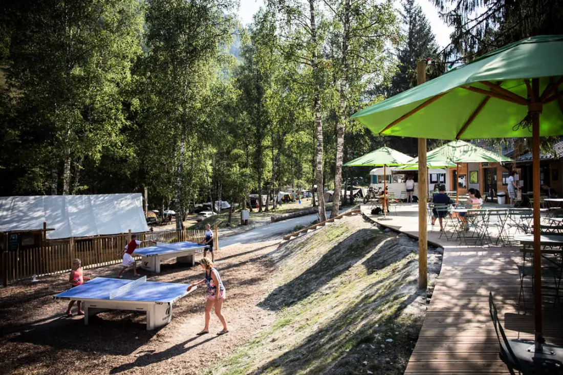 Camping Huttopia Bozel en Vanoise