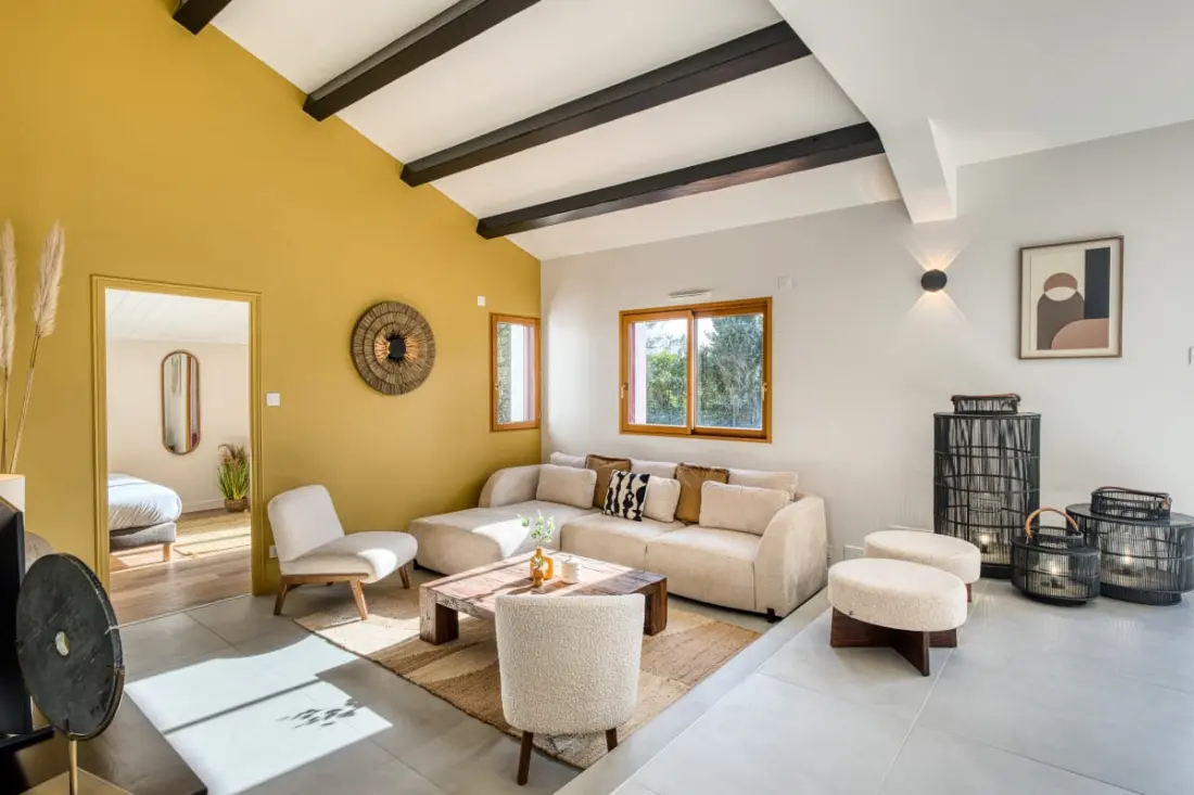 Villa Belvédère: Vue, Piscine, Jacuzzi, Sauna, Pétanque, 15 Pers