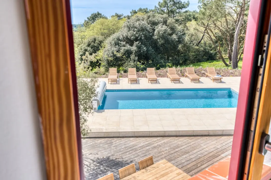 Villa Belvédère: Vue, Piscine, Jacuzzi, Sauna, Pétanque, 15 Pers