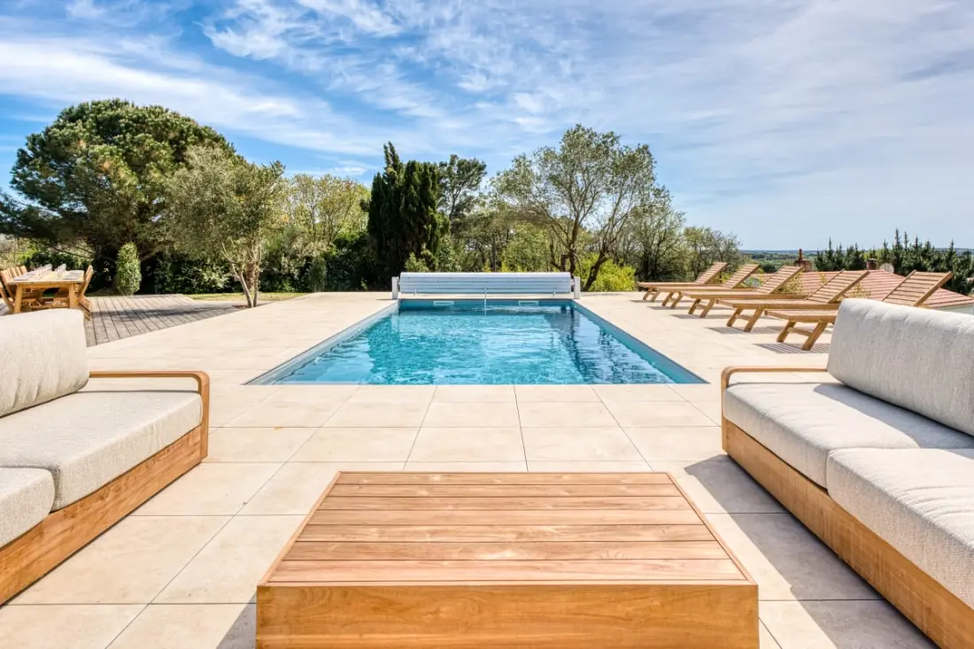 Villa Belvédère: Vue, Piscine, Jacuzzi, Sauna, Pétanque, 15 Pers