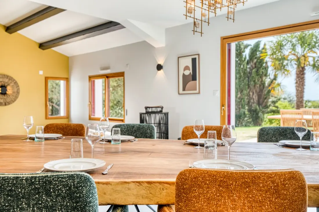 Villa Belvédère: Vue, Piscine, Jacuzzi, Sauna, Pétanque, 15 Pers