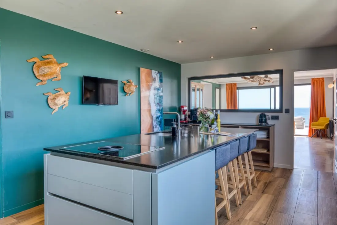 Villa Océans : Front De Mer, Piscine, Spa, 15 Pers à Brétignolles Sur Mer