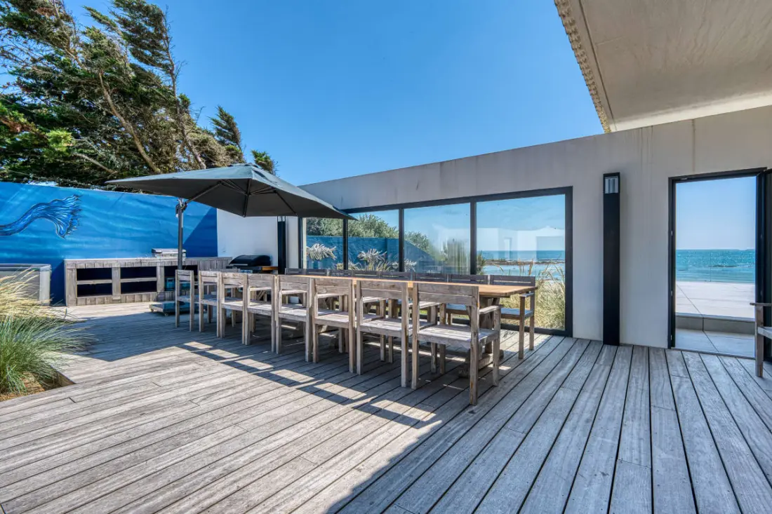 Villa Océans : Front De Mer, Piscine, Spa, 15 Pers à Brétignolles Sur Mer