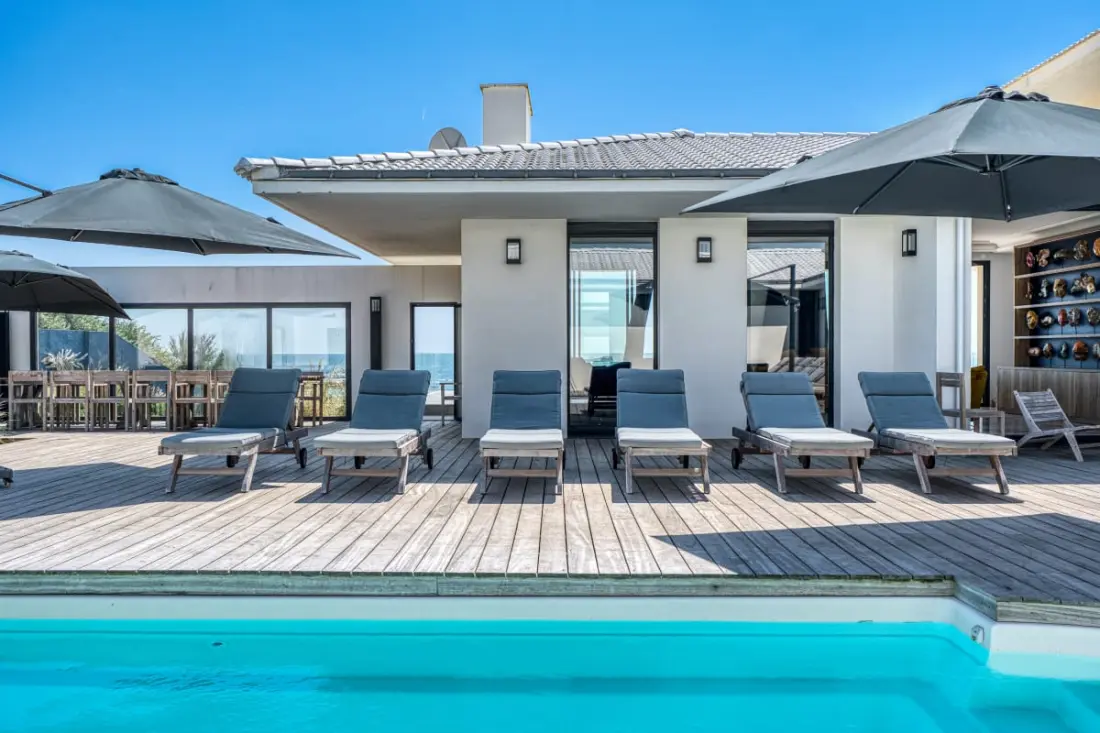 Villa Océans : Front De Mer, Piscine, Spa, 15 Pers à Brétignolles Sur Mer