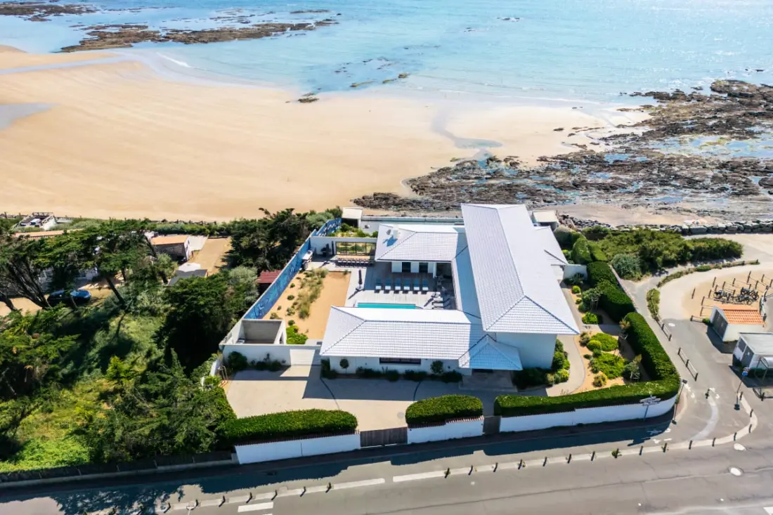 Villa Océans : Front De Mer, Piscine, Spa, 15 Pers à Brétignolles Sur Mer