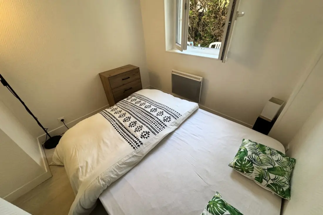 Appartement En Rez-de-jardin, Plage à Pied