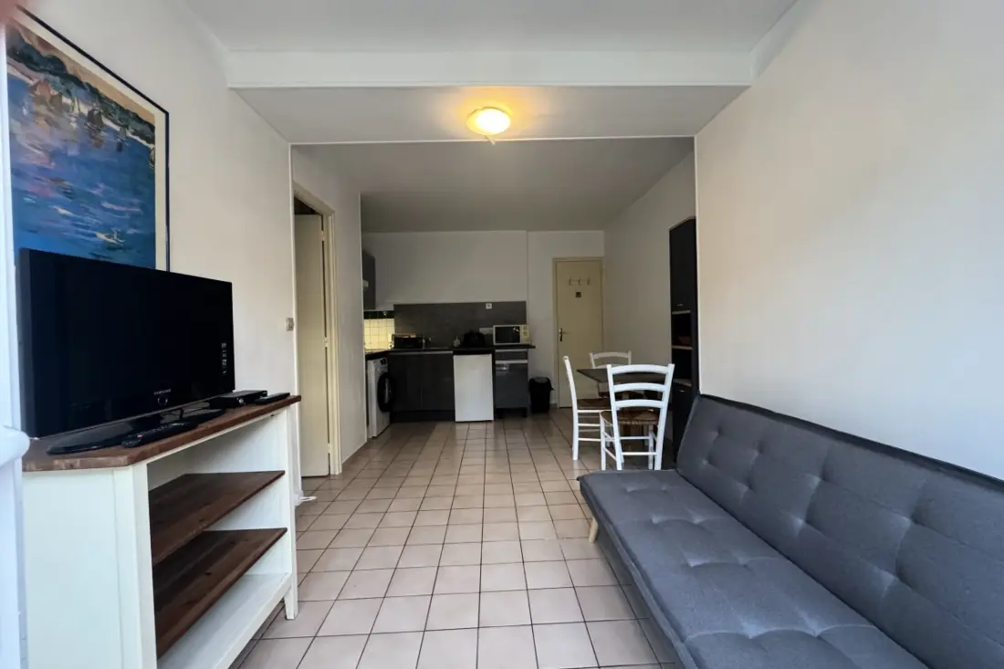 Appartement En Rez-de-jardin, Plage à Pied
