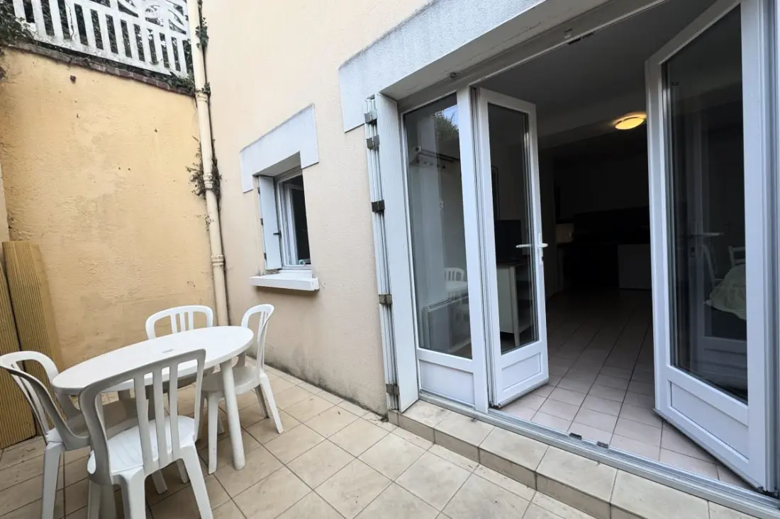 Appartement En Rez-de-jardin, Plage à Pied