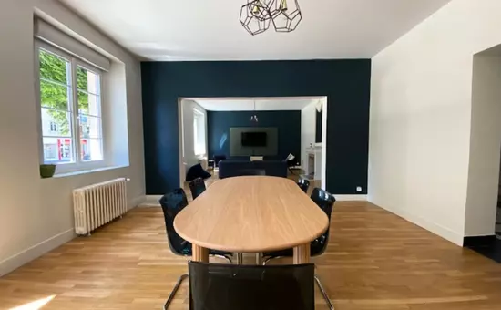 Beau 230m² Avec Jardin Proche Du Port De Caen