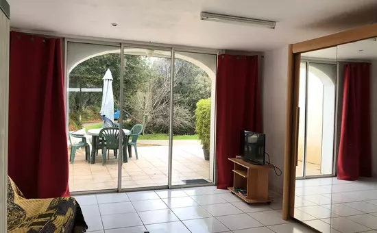 Studio 2 pers vue sur mer et montagne