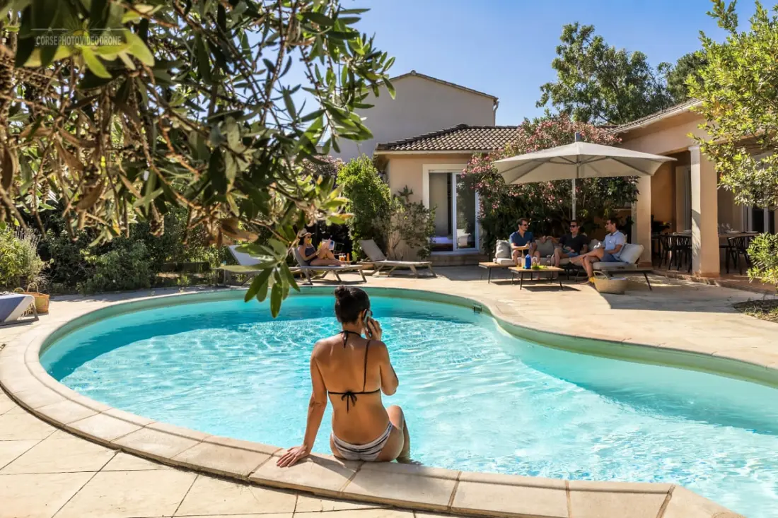 Domaine Ronduli – Villa A Leccia, Piscine Privée Proche De La Plage