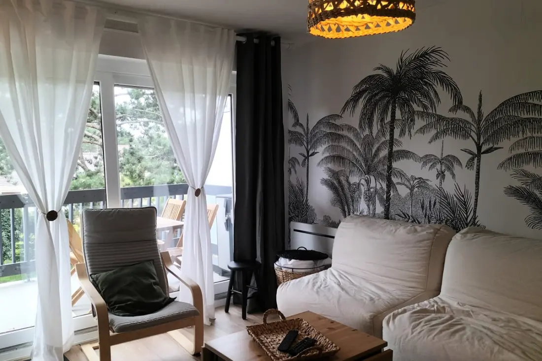 Joli T2 Avec Jardin En Bord De Mer