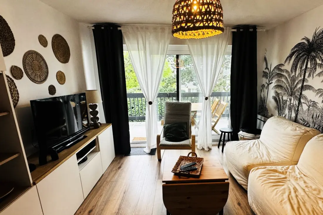 Joli T2 Avec Jardin En Bord De Mer