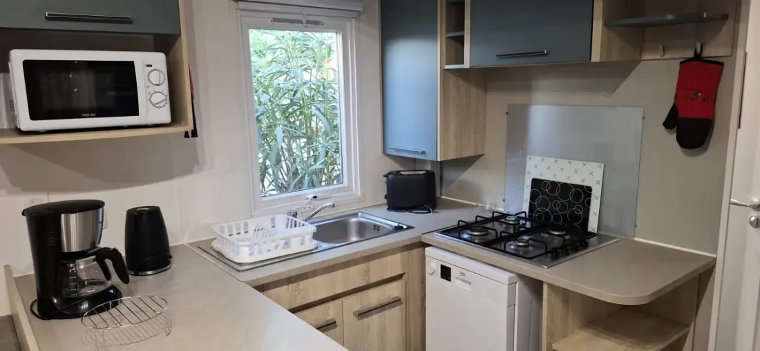 Résidence Camping Mar Estang - Mobilhome 3 Chambres 2sdb