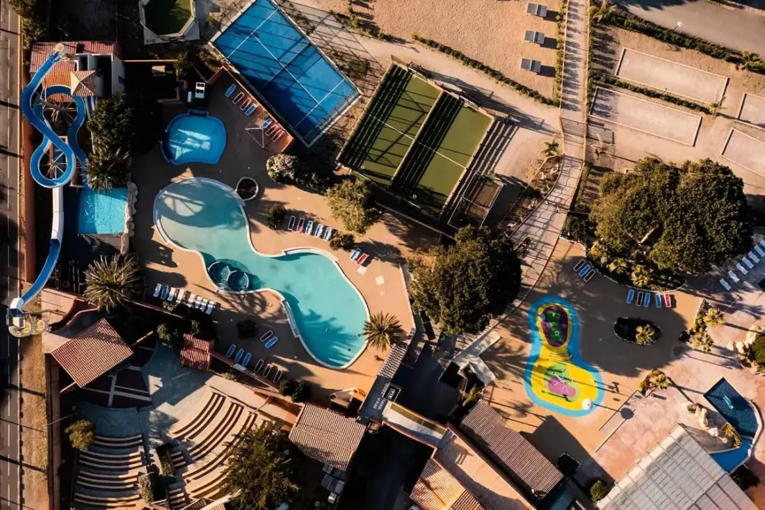 Résidence Camping Mar Estang - Mobilhome 3ch - 8per - Grande Terrasse