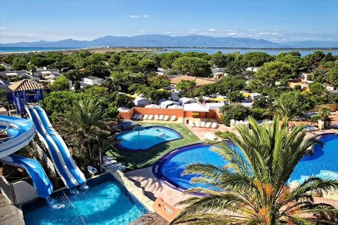 Résidence Camping Mar Estang - Mobilhome - 8 Pers - 100m Des Plages