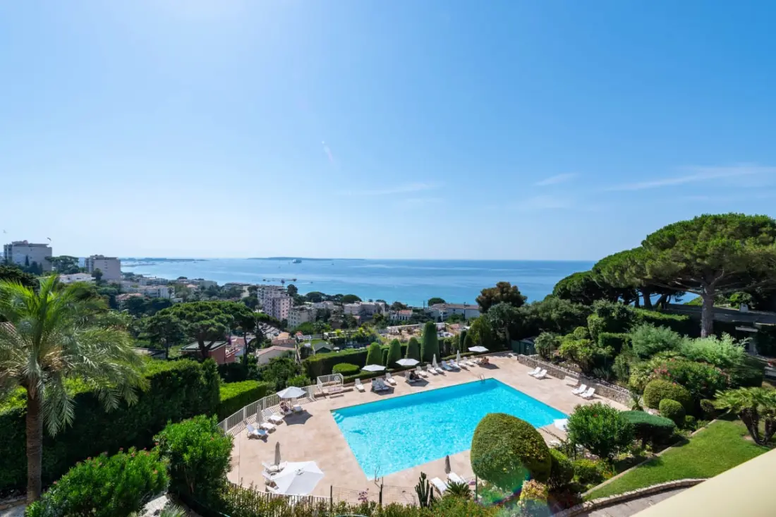 Résidence 3p Vue Mer, Piscine – Cannes Croix Des Gardes