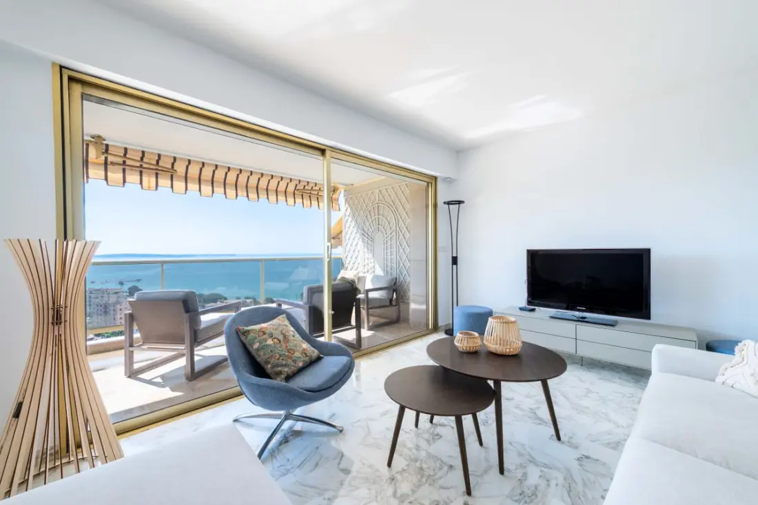 Résidence 3p Vue Mer, Piscine – Cannes Croix Des Gardes