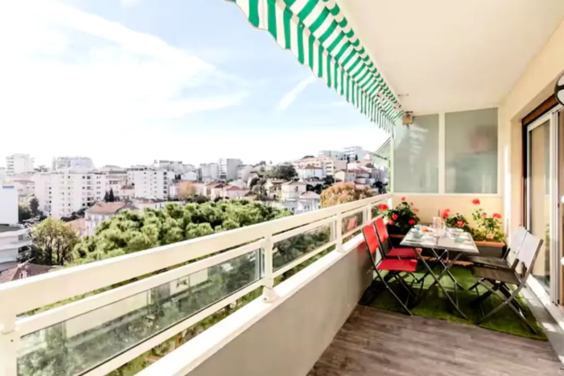 Appartement Avec Balcon Et Parking Privé à Cannes
