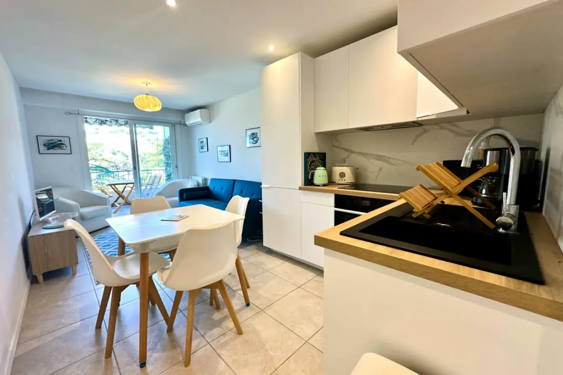 Appartement Chaleureux Avec Terrasse à Cannes