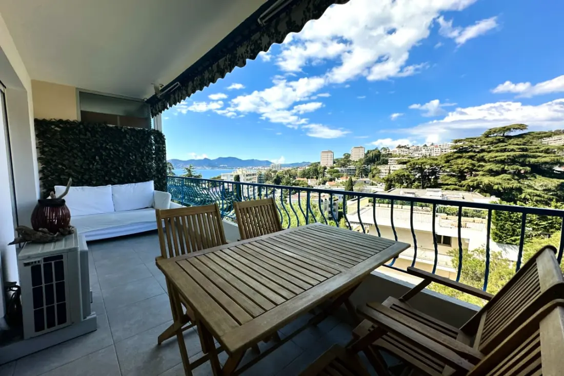 Appartement Chaleureux Avec Terrasse à Cannes