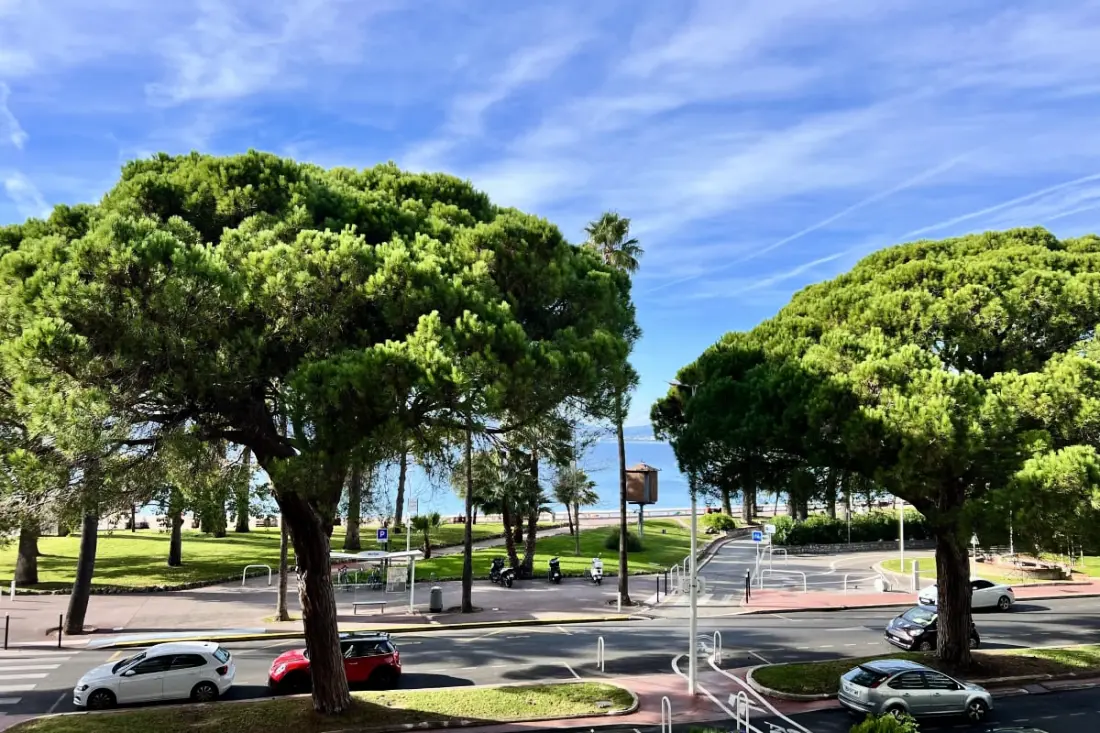 Apt Pointe Croisette, Grande Terrasse Face Plage
