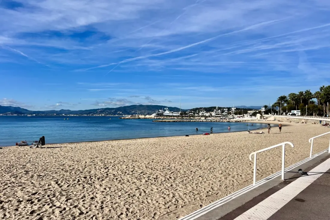 Apt Pointe Croisette, Grande Terrasse Face Plage