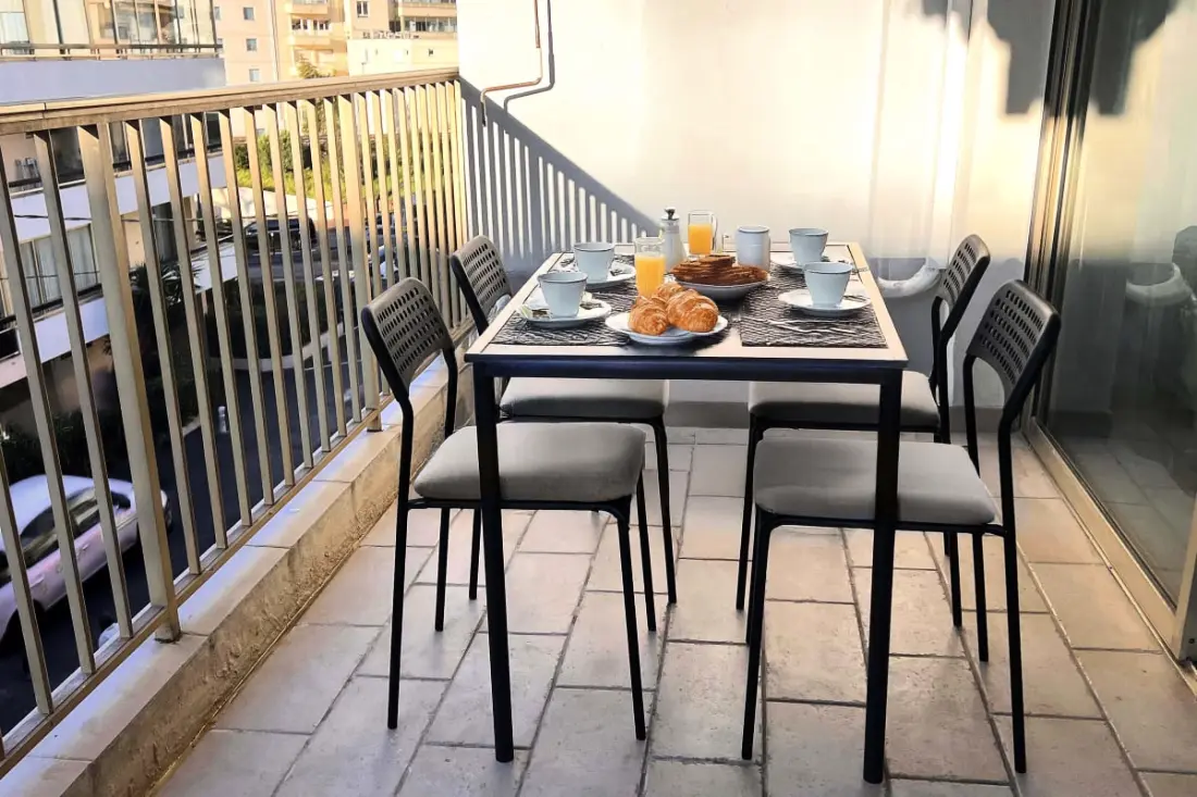 Apt Avec Terrasse à Cannes à 5 Min De La Plage