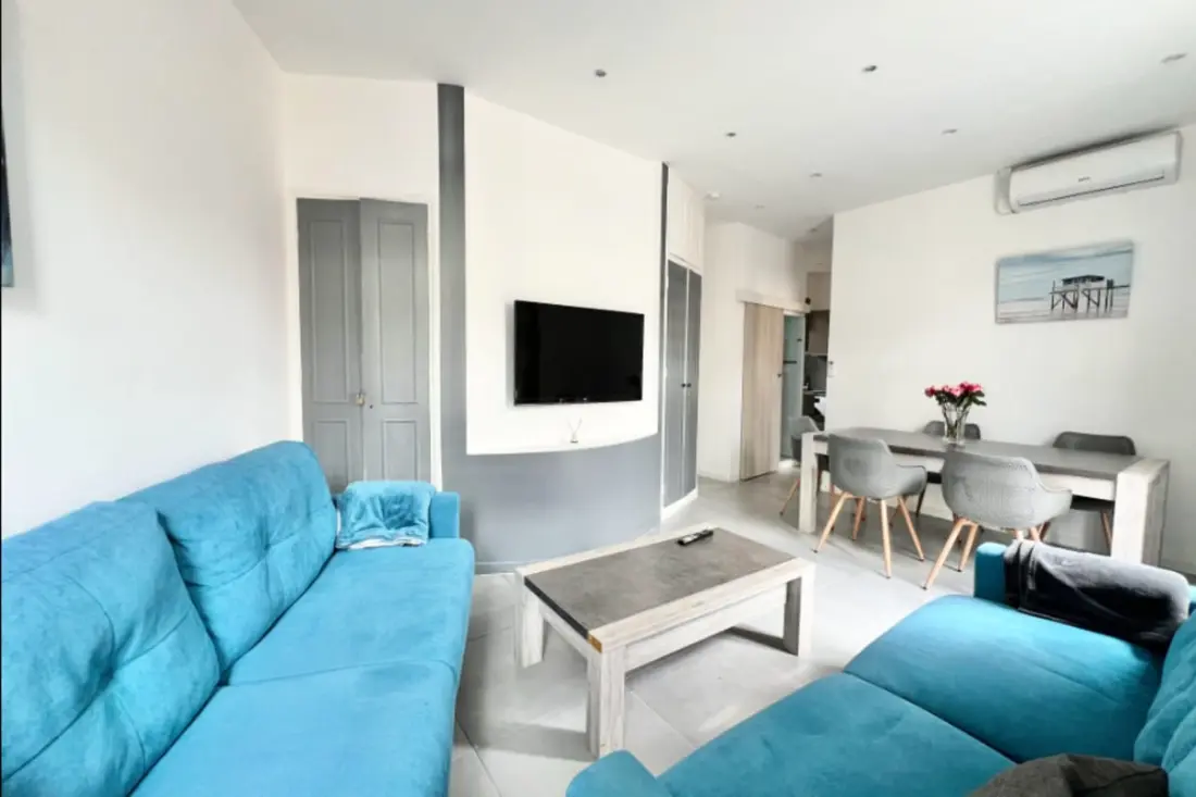 Cannes : Appartement 38m² Vue Mer, Proche Centre