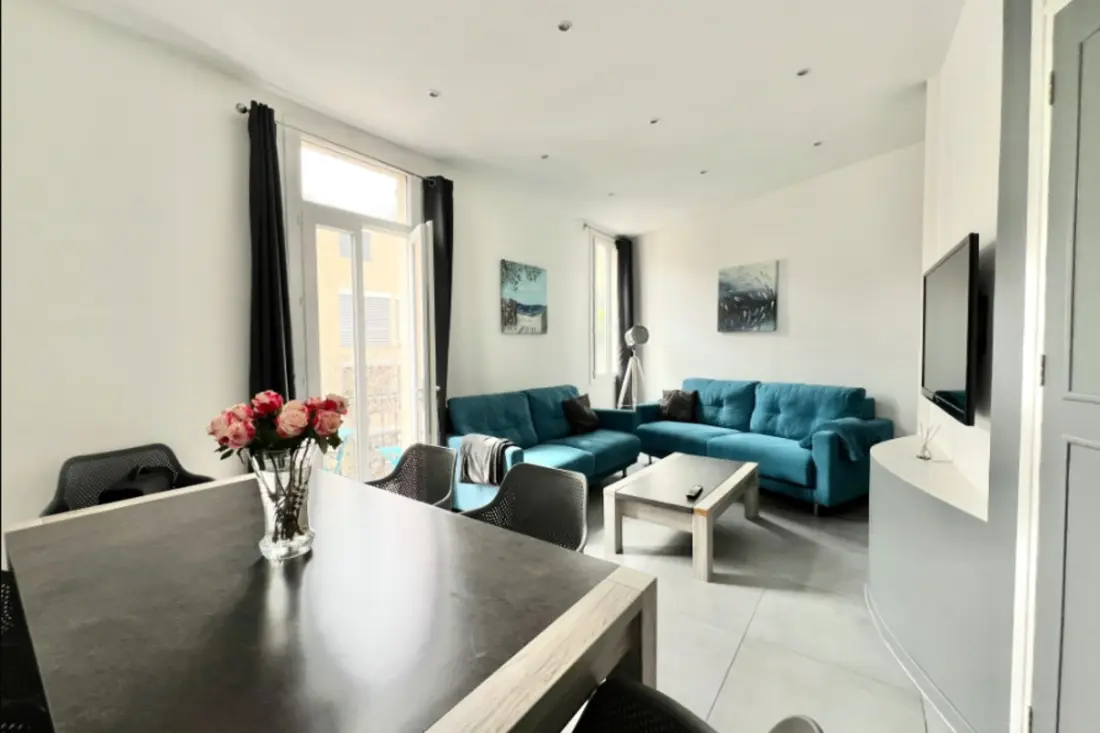 Cannes : Appartement 38m² Vue Mer, Proche Centre