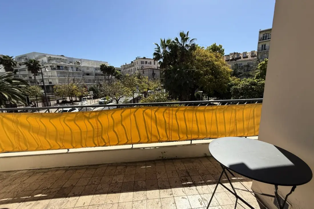Cannes Centre – Grand 3 Chambres Avec Terrasse