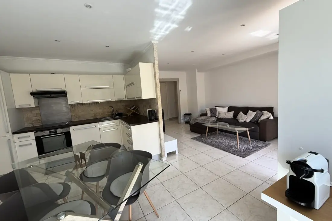 Cannes Centre – Grand 3 Chambres Avec Terrasse