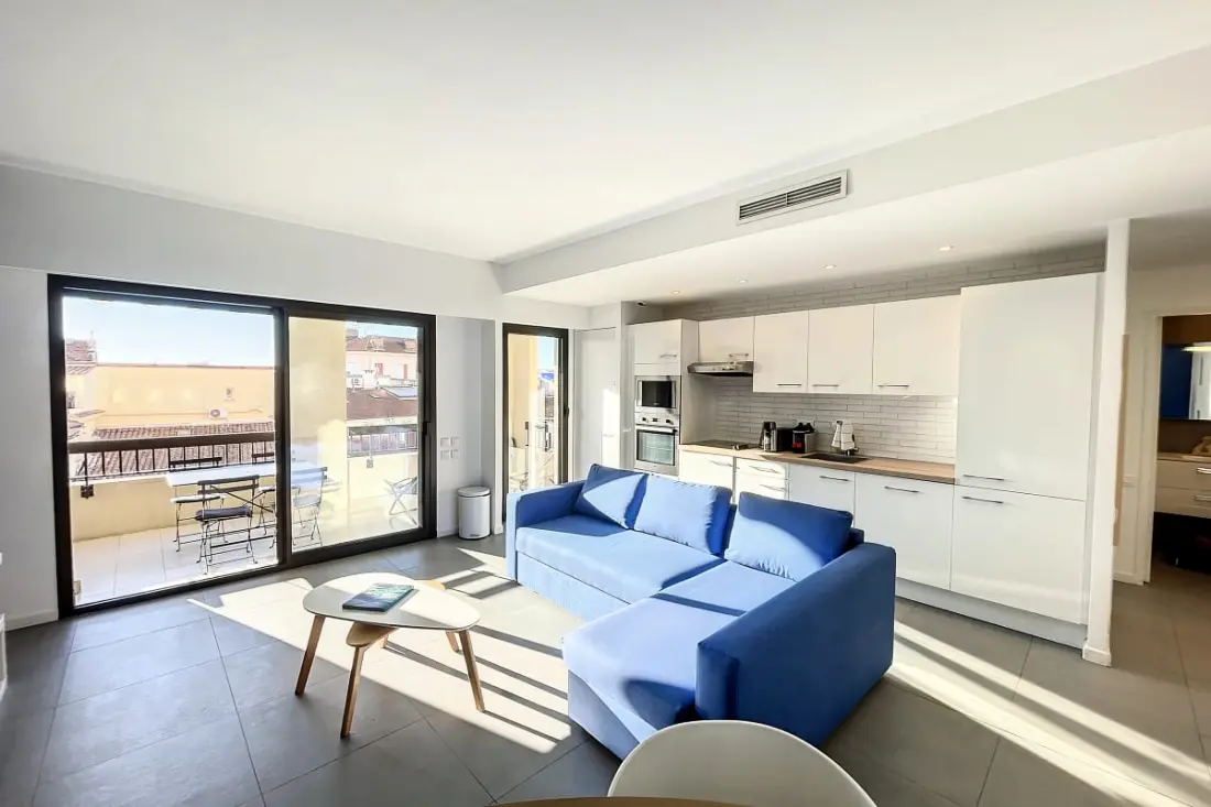 Superbe 2 Pcs - 3 Pers - Terrasse Cannes Centre Port Suquet Olam Properties