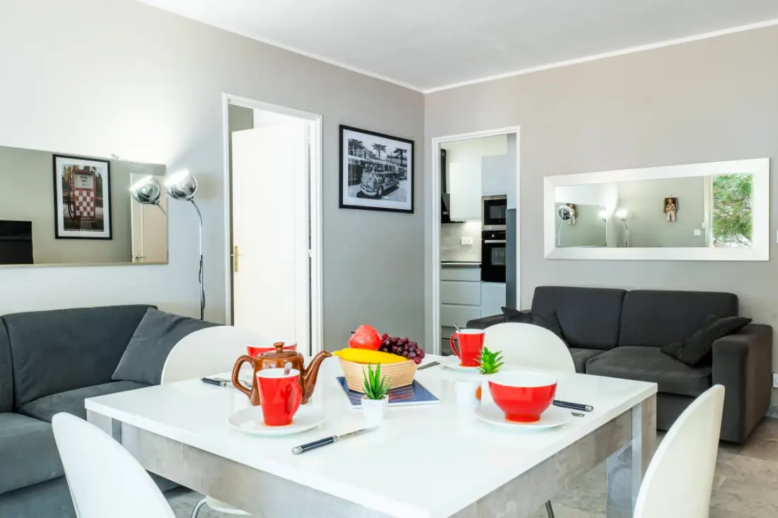 Résidence 2p Avec Terrasse, Vue Mer Et Parking